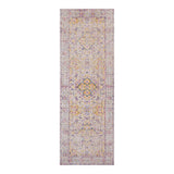 AMER Rugs Eternal ETE-2 Power-Loomed Oriental Transitional Area Rug Ivory/Yellow 2'7" x 7'6"