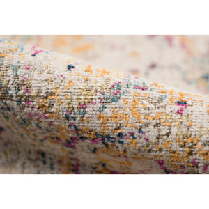 AMER Rugs Eternal ETE-2 Power-Loomed Oriental Transitional Area Rug Ivory/Yellow 9'10" x 13'10"