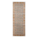 AMER Rugs Eternal ETE-27 Power-Loomed Bordered Transitional Area Rug Teal 2'7" x 7'6"