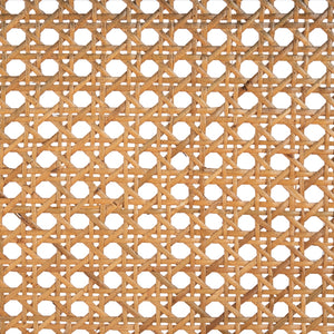 Franz 3-Shelf Cane Back Etagere - Modern Coastal Chic Storage with Black Wood and Natural Accents