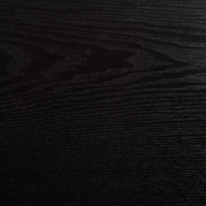 Franz 3 Shelf Wood Back Etagere Black/Light Natural Wood ETG2104A