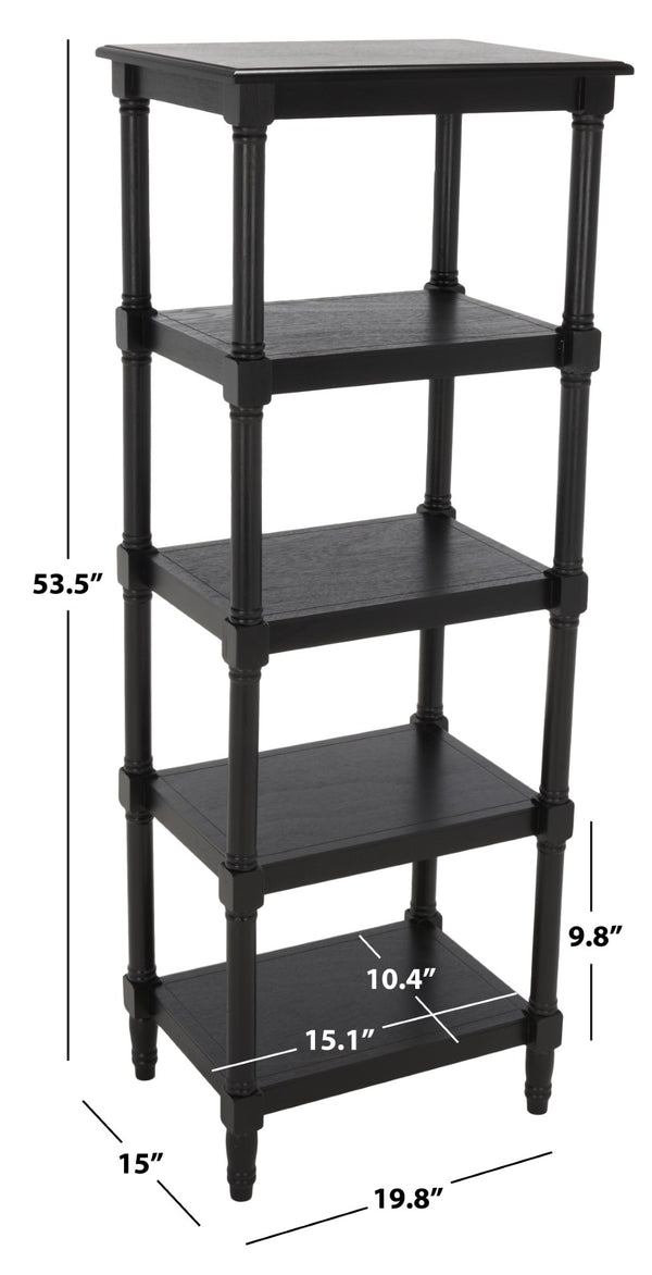 Safavieh Cassie 5 Shelf Bookcase ETG5701B