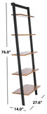 Safavieh Cullyn 5 Tier Leaning Etagere ETG9401C