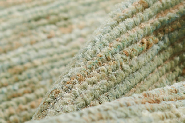 Momeni Etra ET-01 Hand Knotted Transitional Distressed Design Indoor Area Rug Green 9' x 12' ETRA0ET-01GRN90C0