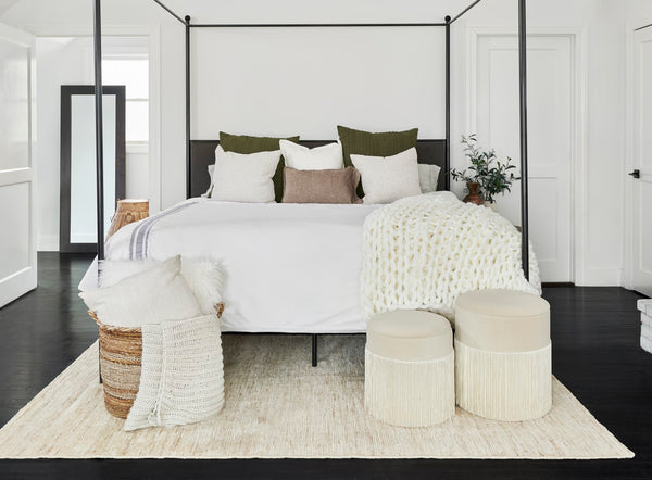 Momeni Etra ET-01 Hand Knotted Transitional Distressed Design Indoor Area Rug Natural 9' x 12' ETRA0ET-01NAT90C0