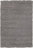 Chandra Rugs Evelyn 75% Wool + 25% Viscose Hand-Woven Contemporary Rug Black 7'9 x 10'6
