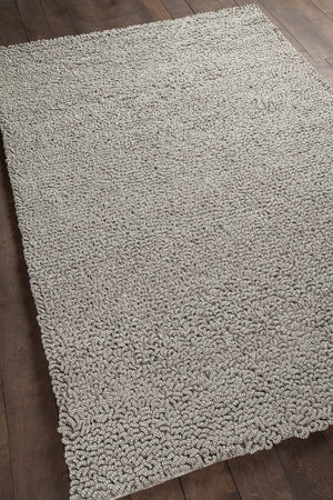 Chandra Rugs Evelyn 75% Wool + 25% Viscose Hand-Woven Contemporary Rug Taupe 7'9 x 10'6