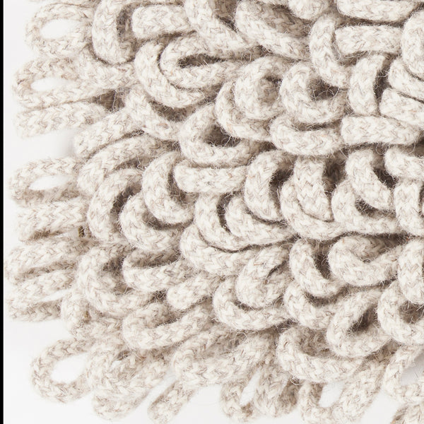 Chandra Rugs Evelyn 75% Wool + 25% Viscose Hand-Woven Contemporary Rug Silver 7'9 x 10'6