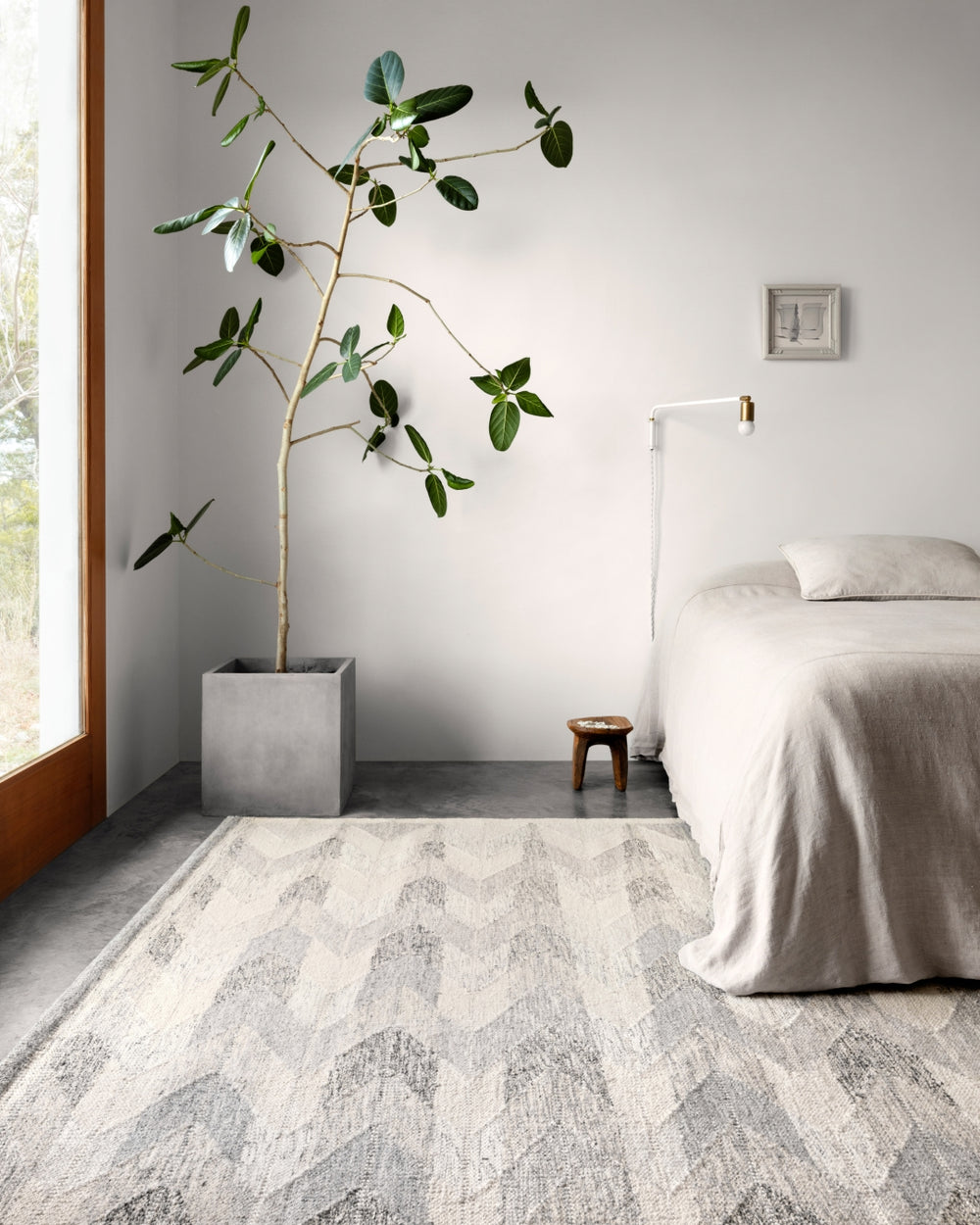 Loloi Evelina EVE-02 25% Wool, 20% Cotton, 18% Viscose from Bamboo, 21% Viscose, 8% Chenille, 5% Acrylic, 3% Linen Hand Woven Contemporary Rug EVELEVE-02PWSI93D0