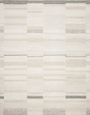 Loloi Evelina EVE-03 25% Wool, 20% Cotton, 18% Viscose from Bamboo, 21% Viscose, 8% Chenille, 5% Acrylic, 3% Linen Hand Woven Contemporary Rug EVELEVE-03IVBE93D0