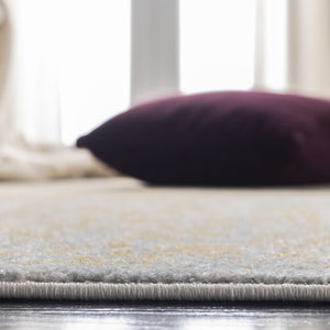 Evoke 256 Transitional Power Loomed 66% Polypropylene 27% Jute 5% Polyester 2% Cotton Rug Ivory / Gold