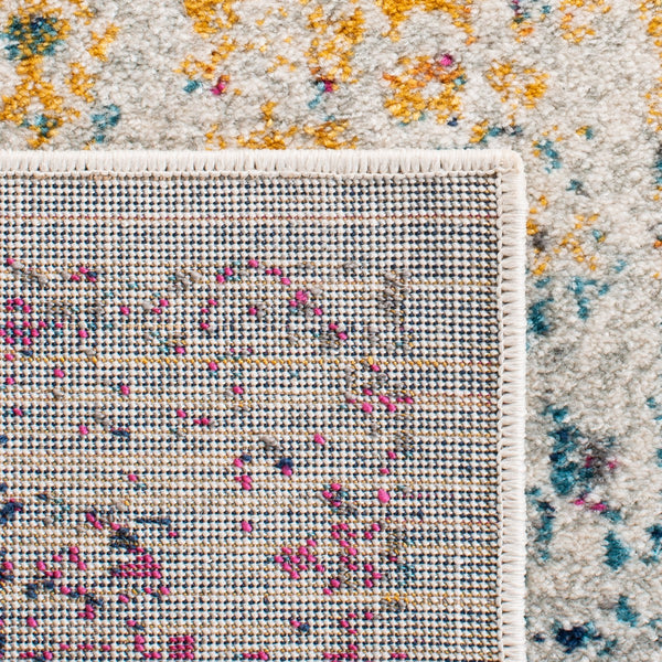 Evoke 256 Transitional Power Loomed 66% Polypropylene 27% Jute 5% Polyester 2% Cotton Rug Ivory / Fuchsia