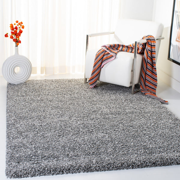 Evolution Shag 500 Evolution Shag 520 Shags Power Loomed Polypropylene Rug Grey