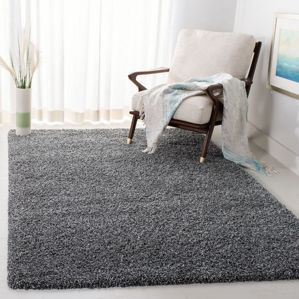 Evolution Shag 500 Evolution Shag 520 Shags Power Loomed Polypropylene Rug Dark Grey