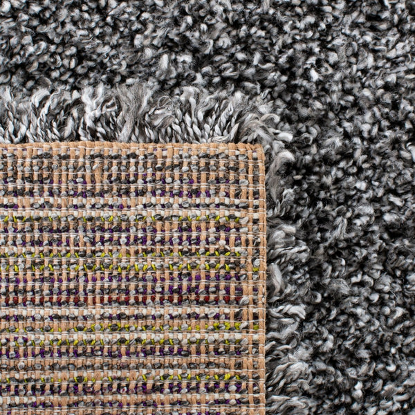 Evolution Shag 500 Evolution Shag 520 Shags Power Loomed Polypropylene Rug Dark Grey