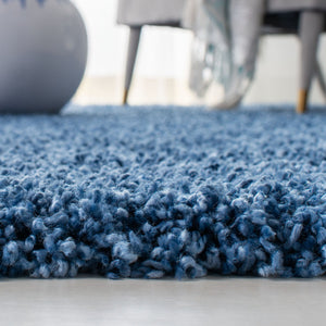 Evolution Shag 500 Evolution Shag 520 Shags Power Loomed Polypropylene Rug Blue