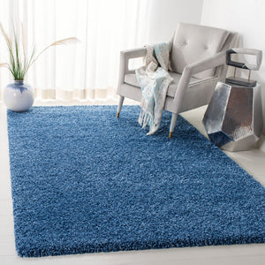 Evolution Shag 500 Evolution Shag 520 Shags Power Loomed Polypropylene Rug Blue