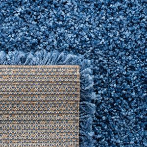 Evolution Shag 500 Evolution Shag 520 Shags Power Loomed Polypropylene Rug Blue