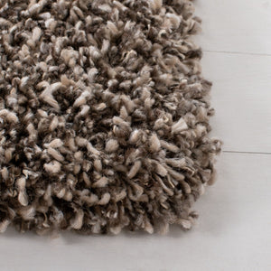 Evolution Shag 500 Evolution Shag 520 Shags Power Loomed Polypropylene Rug Brown