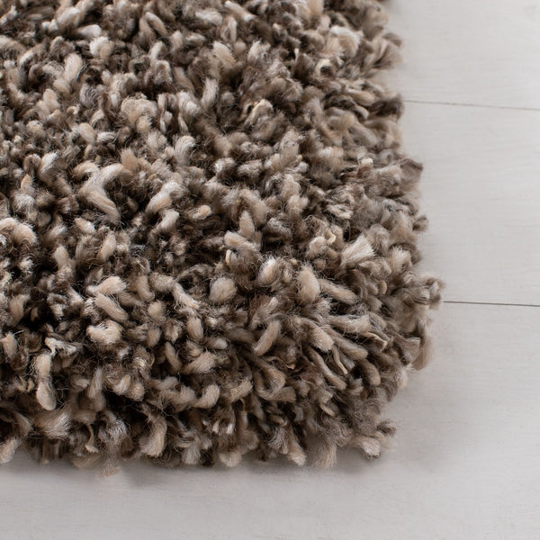 Evolution Shag 500 Evolution Shag 520 Shags Power Loomed Polypropylene Rug Brown