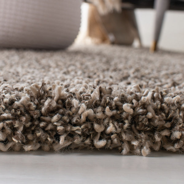 Evolution Shag 500 Evolution Shag 520 Shags Power Loomed Polypropylene Rug Brown