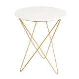Earth Wind & Fire Marble Side Table