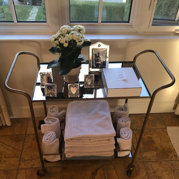 LH Imports Earth Wind & Fire Retro Bar Trolley EWF-A-09