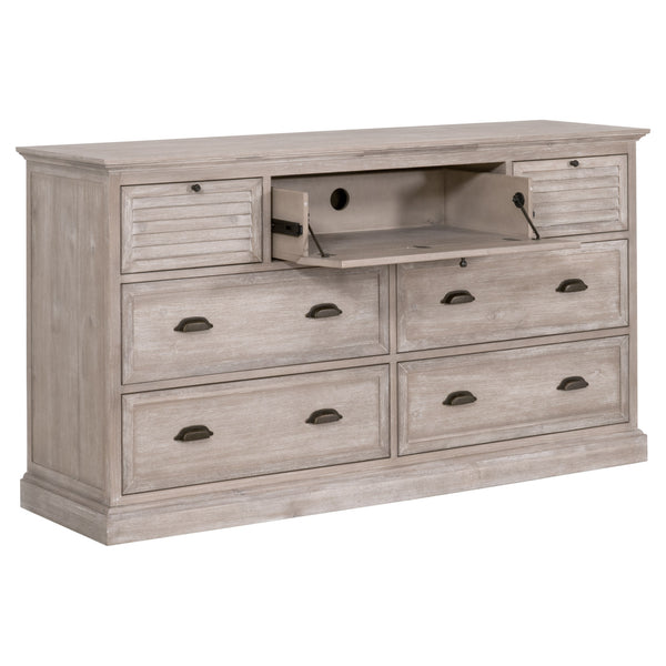 Essentials for Living Traditions Eden 7-Drawer Media Dresser 6057.NG