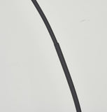 Bethel Matte Black Floor Lamp in Metal