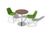 Eiffel Wire Stools Set: Two Eiffel Wire Stool Pistachio and One Tango Counter Table SOHO-CONCEPT-EIFFEL WIRE STOOLS-75869