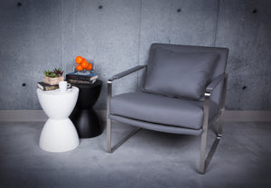 Sallie Stool in White