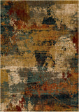 Elements Entrance Machine Woven Polyester Abstract Modern/Contemporary Area Rug
