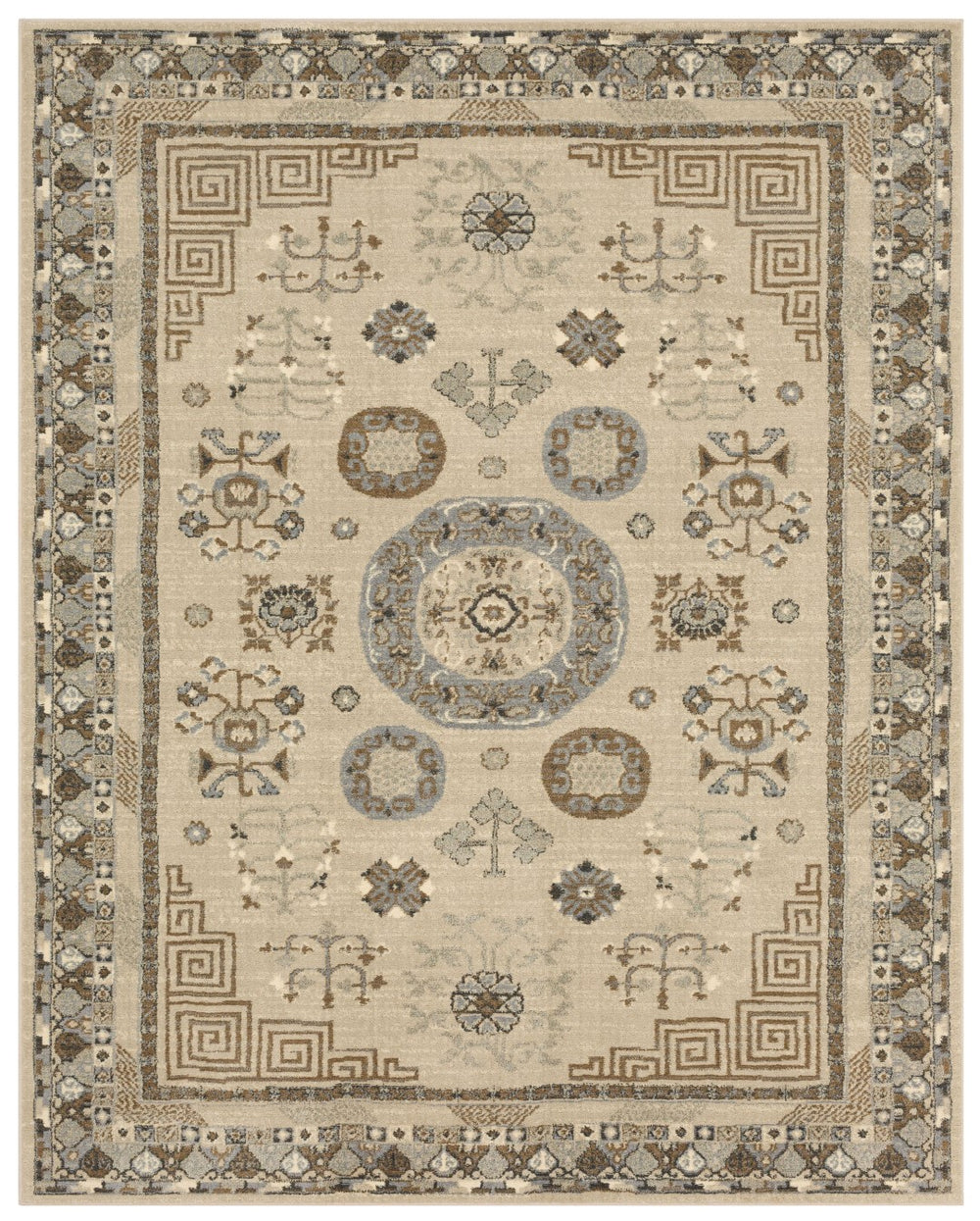 Karastan Rugs Epitaph Beige 9' 6" x 12' 11" Area Rug