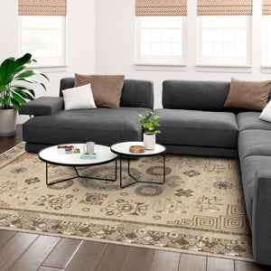 Karastan Rugs Epitaph Beige 8' x 10' Area Rug