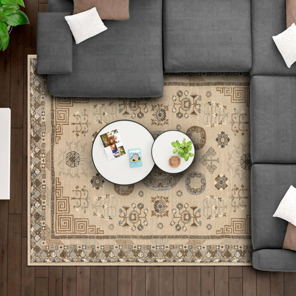 Karastan Rugs Epitaph Beige 8' x 10' Area Rug