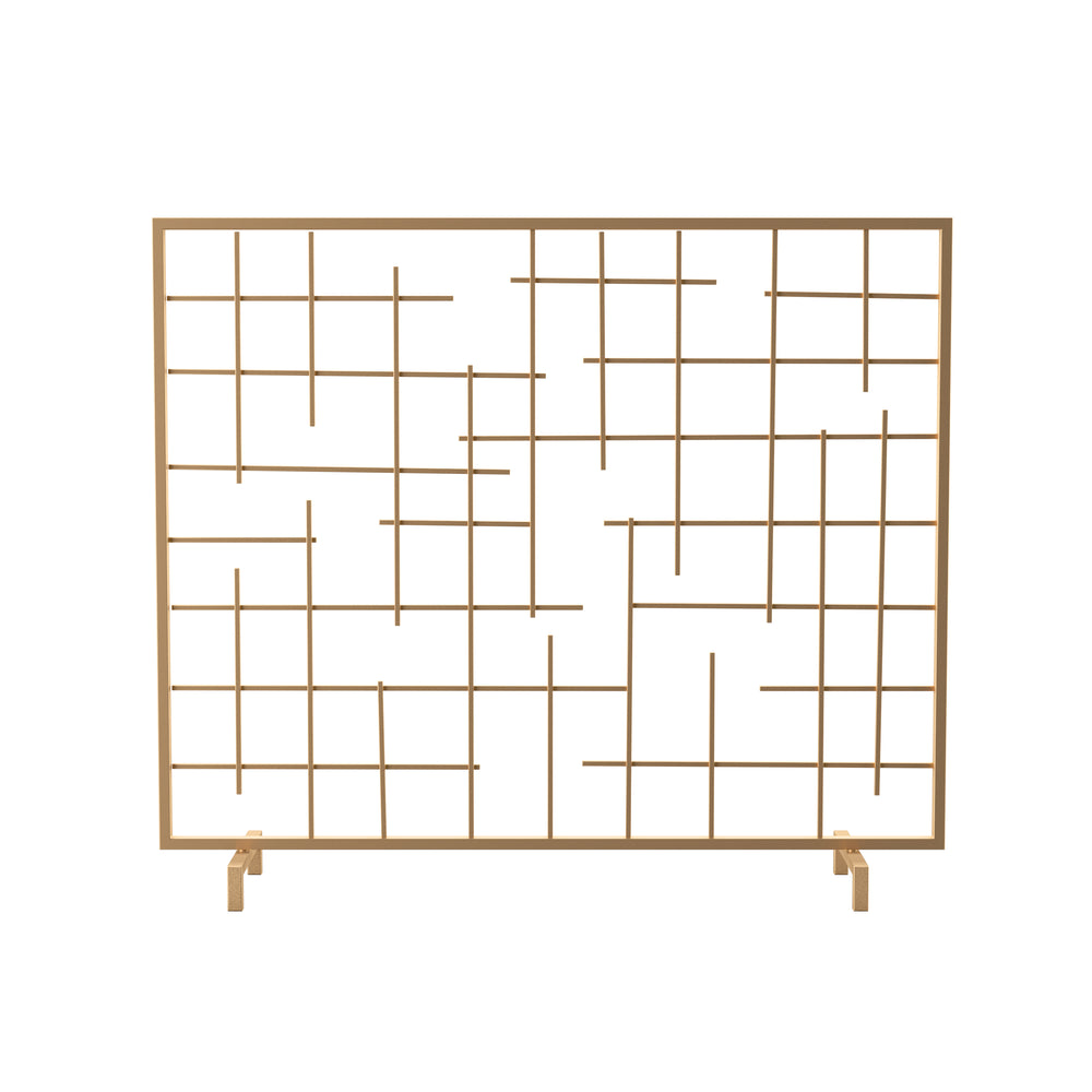 Sei Furniture Glanlon Contemporary Fireplace Screen Fa1092957