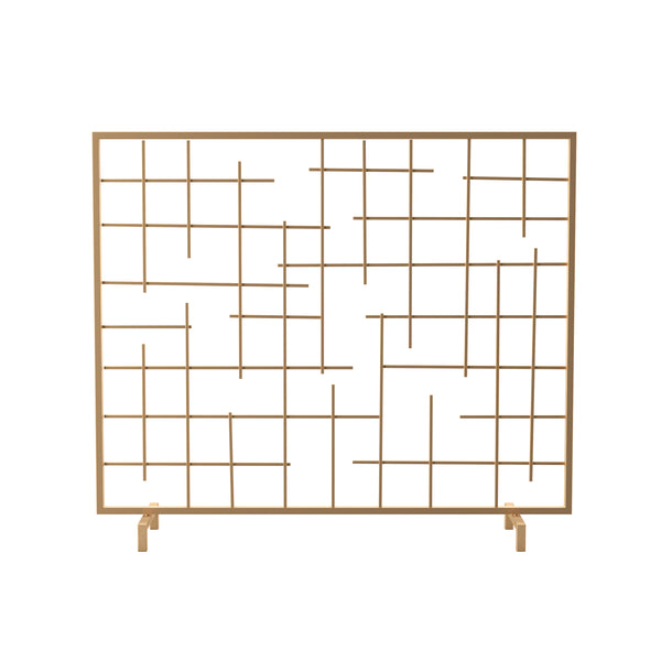 Sei Furniture Glanlon Contemporary Fireplace Screen Fa1092957
