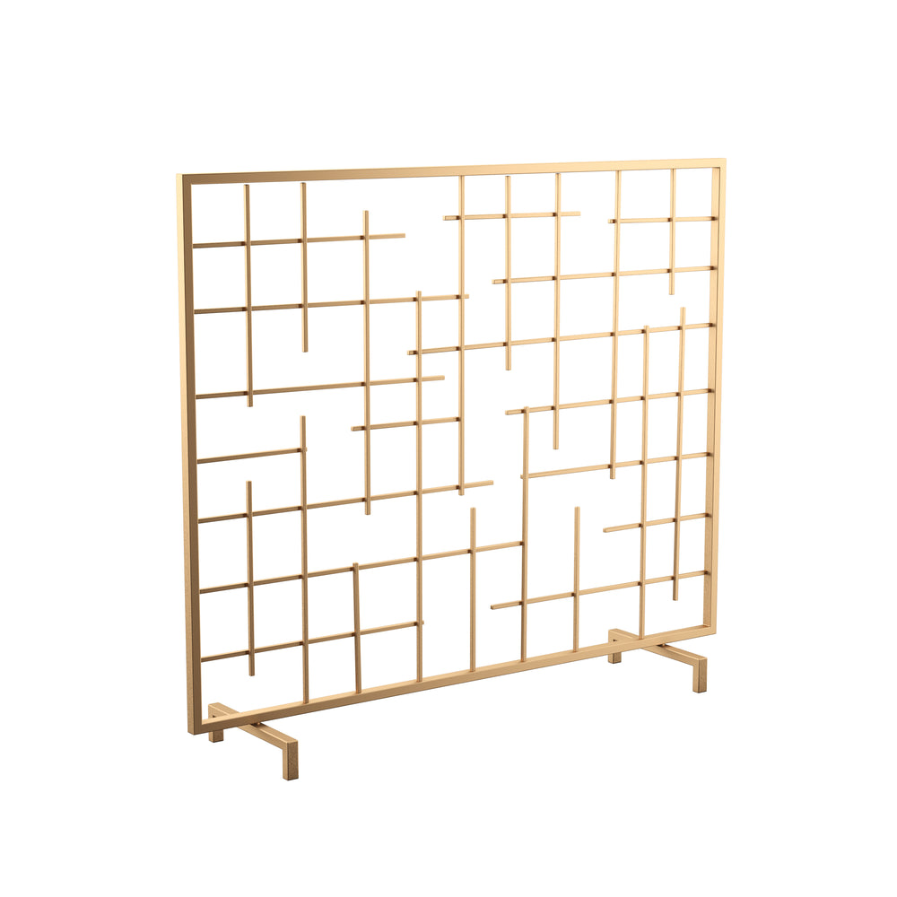 Sei Furniture Glanlon Contemporary Fireplace Screen Fa1092957