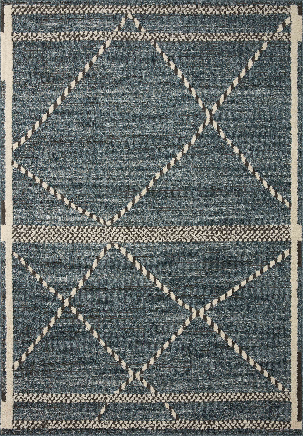 Loloi Loloi II Fabian FAB-01 Transitional Power Loomed Polyester | Polypropylene Pile Rug FABIFAB-01DECC92D0