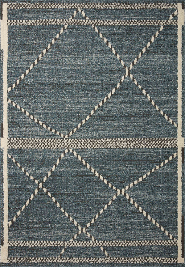 Loloi Loloi II Fabian FAB-01 Transitional Power Loomed Polyester | Polypropylene Pile Rug FABIFAB-01DECC92D0