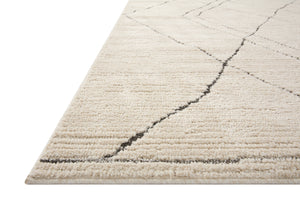 Loloi Loloi II Fabian FAB-02 Transitional Power Loomed Polyester | Polypropylene Pile Rug FABIFAB-02IVCC92D0
