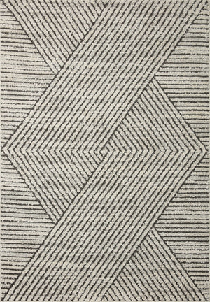 Loloi Loloi II Fabian FAB-06 Transitional Power Loomed Polyester | Polypropylene Pile Rug FABIFAB-06CCIV92D0