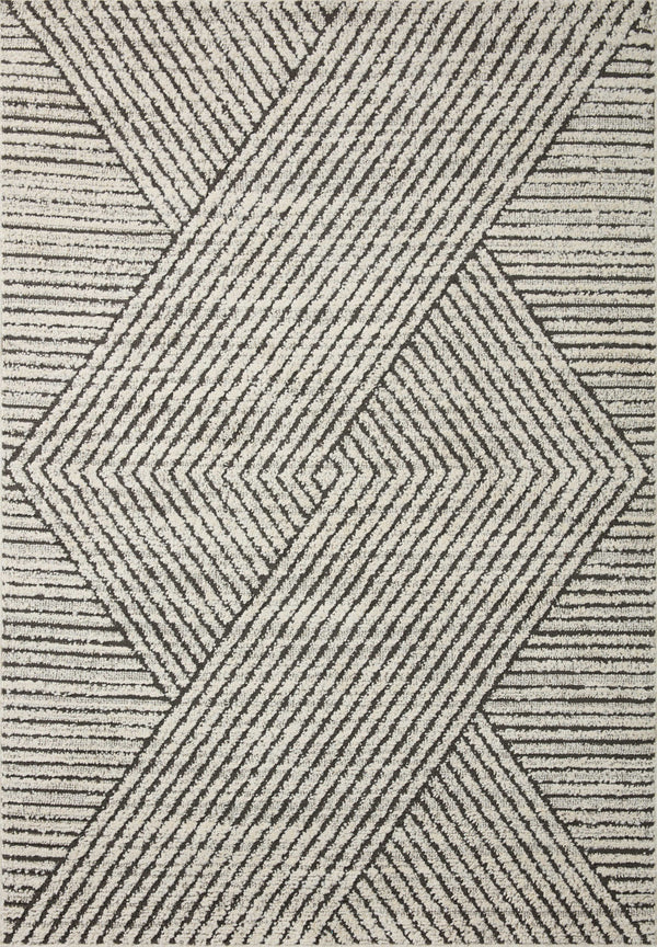 Loloi Loloi II Fabian FAB-06 Transitional Power Loomed Polyester | Polypropylene Pile Rug FABIFAB-06CCIV92D0