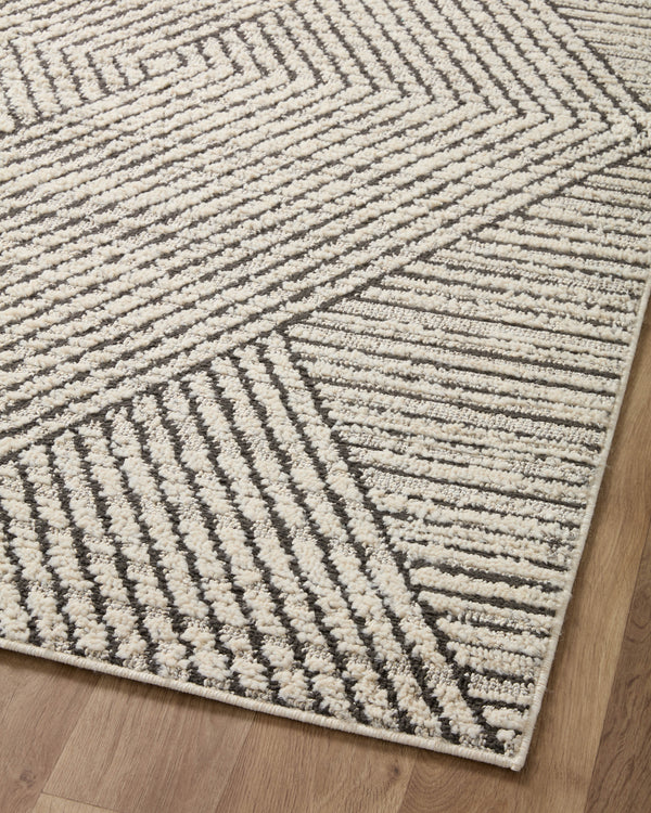 Loloi Loloi II Fabian FAB-06 Transitional Power Loomed Polyester | Polypropylene Pile Rug FABIFAB-06CCIV92D0