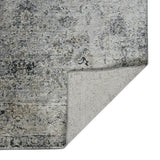 AMER Rugs Fairmont FAI-2 Power-Loomed Floral Transitional Area Rug Gray 9'3" x 12'3"