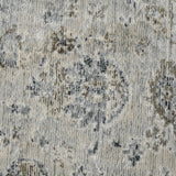 AMER Rugs Fairmont FAI-4 Power-Loomed Bordered Transitional Area Rug Gray 9'3" x 12'3"