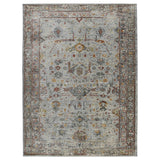 AMER Rugs Fairmont FAI-5 Power-Loomed Bordered Transitional Area Rug Red 9'3" x 12'3"