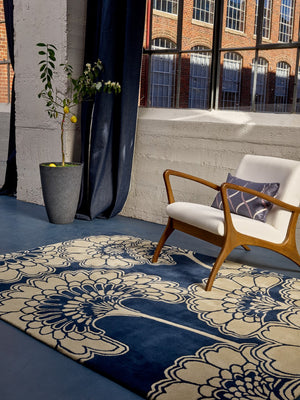 Brink & Campman Florence Broadhurst Japanese Floral Midnight 8719956807862