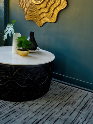 Brink & Campman Florence Broadhurst Slub Charcoal 8719956807619