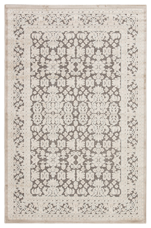 Jaipur Living Regal Damask Gray/ White Area Rug (12'X15')